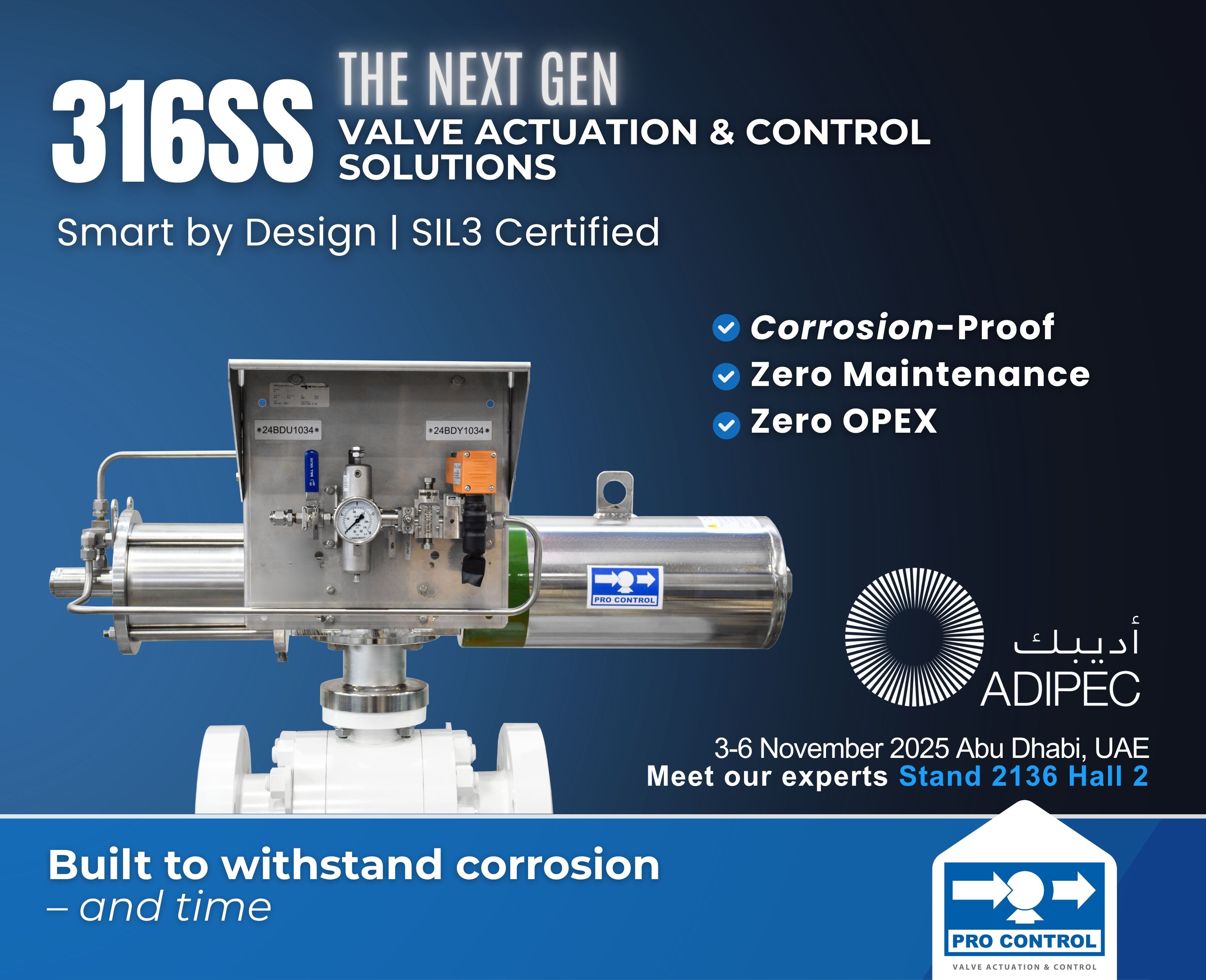 The Next Gen 316ss Actuators